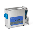 Timer Temperature Display Digital Ultrasonic Cleaner 150w 6l